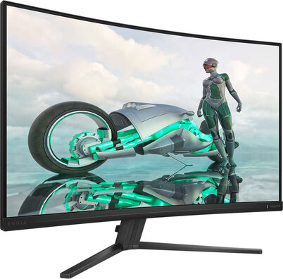 Evnia 3000 32M2C3500L LED gaming curved 32", 2560 x 1440 QHD, 180 Hz, Fast VA, 3500:1, HDR10, 0,5 ms, 2 x HDMI, DisplayPort
