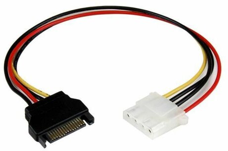 SATA naar Molex LP4 Power Cable Adapter (30 cm)