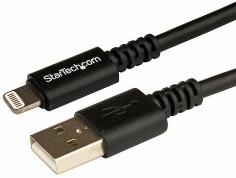 Apple 8-pin Lightning connector naar USB (3 meter, zwart)