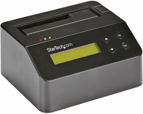 Standalone Eraser Dock voor 2,5" & 3,5" SATA SSD/HDD Drives (9 Drive Erase Modes, USB 3.0)