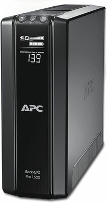 BR1500GI Back-UPS Pro 1500 UPS (865 Watt, 1500 VA, RS-232, USB, 10 output connectors)