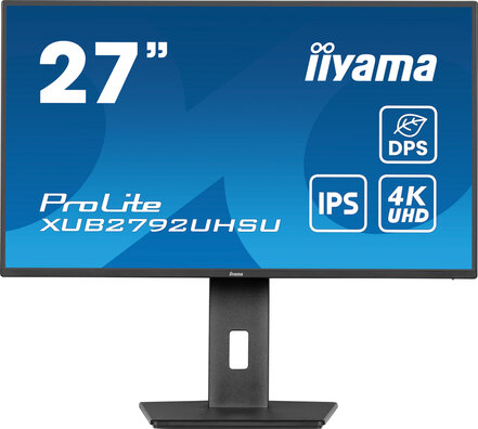 ProLite XUB2792UHSU-B6 LED 27", 3840 x 2160 4K, 60 Hz, IPS, 1300:1, 4 ms, HDMI, DisplayPort, USB-C, speakers, mat zwart