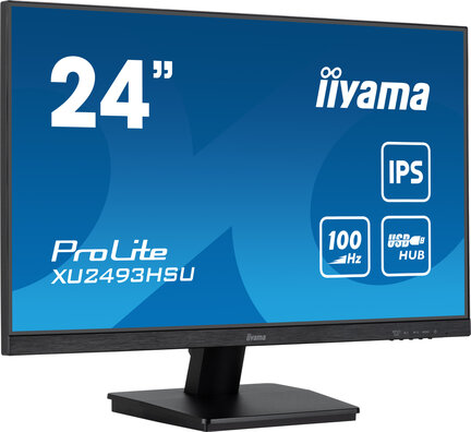 XU2493HSU-B7 24", 1920 x 1080, IPS, USB-Hub, 80.000.000:1