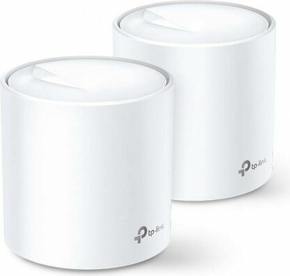 Deco X60 (2-pack, wit, dual-band, Wi-Fi 6 802.11ax)