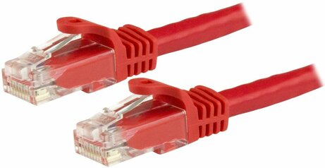 Gigabit Snagless RJ45 UTP Cat6 patchkabel (1 meter, rood)