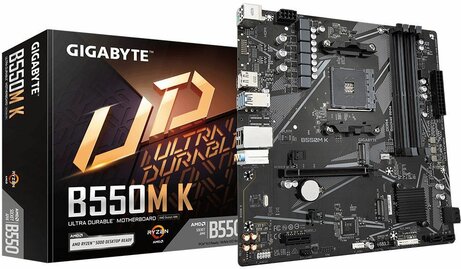Socket AM4 : B550M K (DDR4, M.2, DisplayPort, HDMI, mATX)