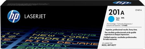 CF401A toner nr. 201A cyaan