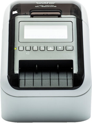 QL-820NWB Label printer (2 kleuren, rol 6,2 cm, 300 x 600 dpi, 110 labels/min, USB 2.0, LAN, Wi-Fi, USB host, Bluetooth 2.1 EDR, cutter)