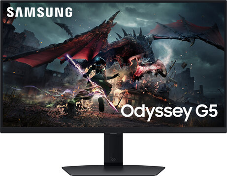 Odyssey G5 G50D LED 27", 2560 x 1440 Quad HD, zwart