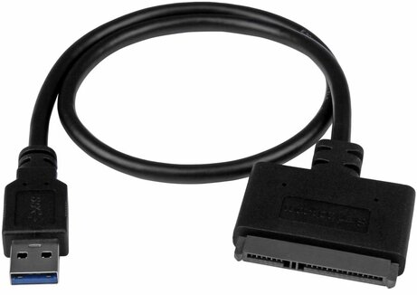 USB 3.1 Gen 2 Adapter Kabel voor 2,5" SATA SSD/HDD Drives