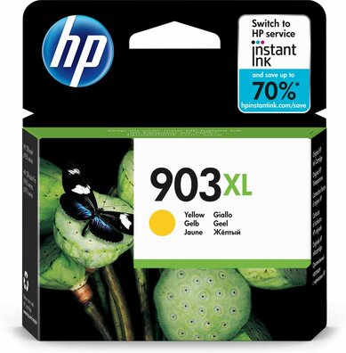 Inkjetcartridge 903XL geel (825 pagina's, 9,5 ml)
