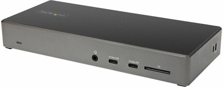 USB-C Dock Triple 4K Monitor USB Type-C Docking Station (100 Watt Power Delivery, DisplayPort 1.4 Alt Mode & DSC, 2 x DisplayPort 1.4/HDMI 2.0, 6 x USB 2 x 10 Gbps)