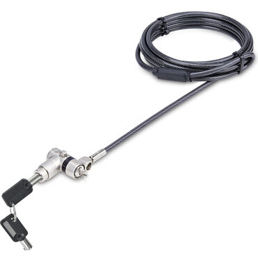 Universal Laptop Lock (2 m, Noble Wedge®/Nano/K-Slot)