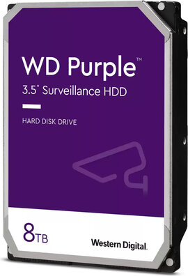 8000 GB WD Purple WD85PURZ Hard drive (3,5", SATA 6 Gb/s, 5640 rpm, 256 MB cache)