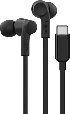 SoundForm Earphones (met micro, in-ear, wired, USB-C, noise isolating, zwart)