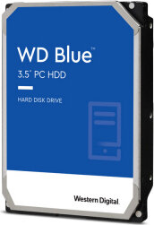 6000 GB WD Blue WD60EZAX Hard drive (3,5", SATA 6 Gb/s, 256 MB cache, 5400 rpm)
