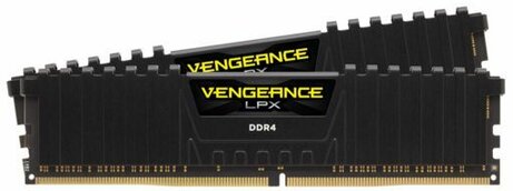 CMK32GX4M2E3200C16 Vengeance LPX DDR4 kit 32 GB, DIMM 288-pin, 3200 MHz, PC4-25600, CL16, zwart (2 x 16 GB)