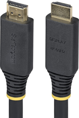 Active High Speed HDMI-kabel (15 meter, 4K60Hz, shielded, zwart, HDR10 support)