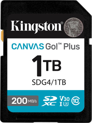 SDG4/1TB SDXC Card 1000 GB (U3 V30 Canvas Go! Plus)