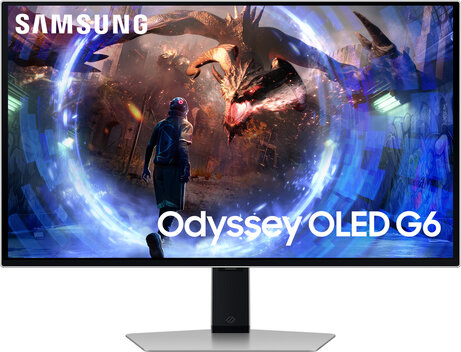 Odyssey G60SD OLED 27", 2560 x 1440 Quad HD, zilver