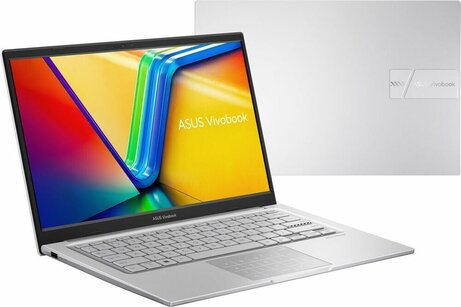VivoBook 14 X1404ZA-NK382W-BE (14" Full HD, Intel Core i5-1235U, 16 GB, 512 GB PCIe NVMe SSD, Intel Iris X Graphics, Windows 11, zilver, Azerty)