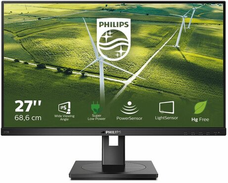272B1G LED 27", 1920 x 1080 Full HD, IPS, 1000:1, 4 ms, HDMI, DVI-D, VGA, DisplayPort, speakers, zwart