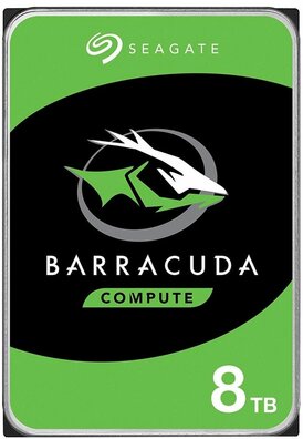 8000 GB ST8000DM004 Barracuda (SATA, 3,5", 6 GB/s, 256 MB cache)
