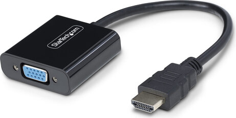 HD2VGAE3 HDMI naar VGA Actieve Adapter (1080p support, active, bus powered, zwart)