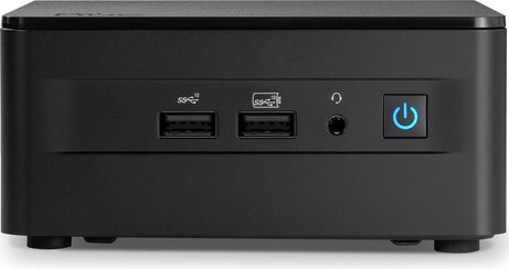 NUC 13 PRO RNUC13ANHI300002I Barebone mini PC (Intel Core i3-1315U, UHD Graphics, Gigabit Ethernet, 2.5 Gigabit Ethernet, Bluetooth 5.2, IEEE 802.11ax Wi-Fi 6E, zwart)