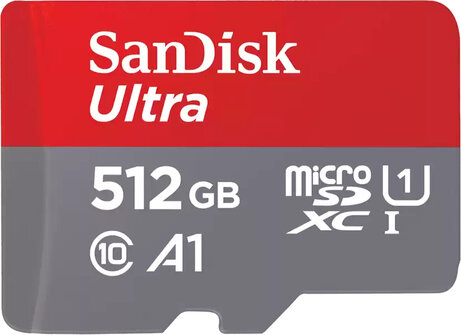 SDSQUAC-512G-GN6FA Ultra Flash memory card 512 GB (A1, UHS Class 1, Class 10, microSDXC UHS-I)