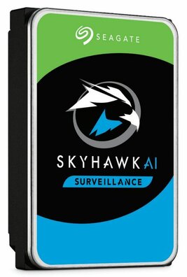 8000 GB SkyHawk AI ST8000VE001 Hard drive (3,5", SATA 6 Gb/s, 256 MB cache, incl. 3 jaar Seagate Rescue Data Recovery)