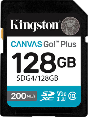 SDG4/128GB SDXC Card 128 GB (U3 V30 Canvas Go! Plus)
