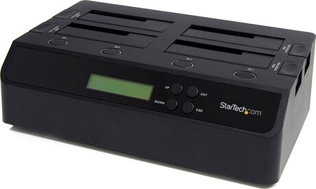 4 Bay USB 3.0 eSATA naar SATA Standalone 1:3 Hard Drive Duplicator Dock