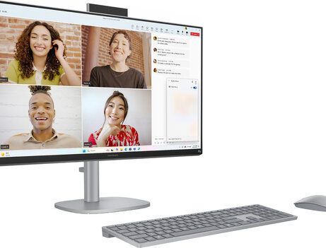 OmniStudio X Next Gen AI 27-cs1019nb All-in-one (Intel Core Ultra 7-256V, 16 GB RAM, 1000 GB NVMe SSD, Gigabit Ethernet, Wi-Fi 6E, Bluetooth 5.3, Windows 11 Home, 27" LED 1920 x 1080, Azerty)