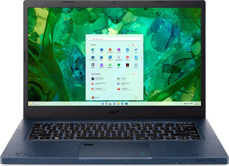 Aspire Vero AV14-52P-56LU (14" Full HD IPS, Intel Core i5-1335U, 16 GB LPDDR4X, 512 GB PCIe NVMe SSD, Intel UHD Graphics, Windows 11 Home, blauw, Azerty)