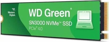 2000 GB WD Green SN3000 SSD (M.2 2280, PCIe 4.0 x4 NVMe)