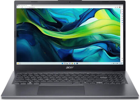 Aspire 15 A15-51M-528H (15,6" Full HD IPS, Intel Core i5-13420H, 32 GB DDR5, 512 GB PCIe NVMe SSD, Intel UHD Graphics, Windows 11 Home, grijs, Azerty)