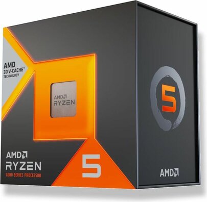Socket AM5 : Ryzen 5-7600X3D, 4,7 GHz, 102 MB cache (box, excl. koeler)