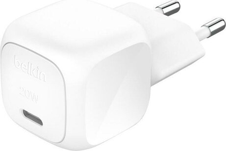BoostCharge Power adapter 20 Watt (Fast Charge,24 pin USB-C, wit)