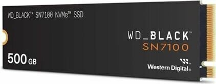 500 GB WD Black SN7100 (M.2 PCIe NVMe, 6800 Mbps read, 5800 Mbps write)