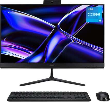 Aspire C27-2BI5516 BE (27" Full HD 1920 x 1080 IPS 120 Hz, Intel Core i5-1334U, 16 GB DDR4, 1000 GB PCIe NVMe SSD, Intel UHD Graphics, Windows 11 Home, zwart)