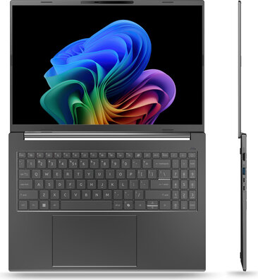 Aspire 16 AI A16-61M-R7JT (16" WUXGA IPS, AMD Ryzen 7-350, 16 GB LPDDR5X, 1000 GB PCIe NVMe SSD, AMD Radeon 860M, Windows 11 Home, grijs, Azerty)