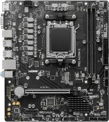 Socket AM5 : Pro A620MBD5 (micro-ATX, AMD A620, DDR5)