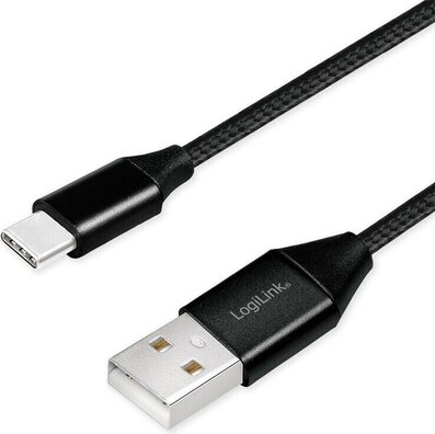 USB-C naar USB-A (1 meter, zwart)