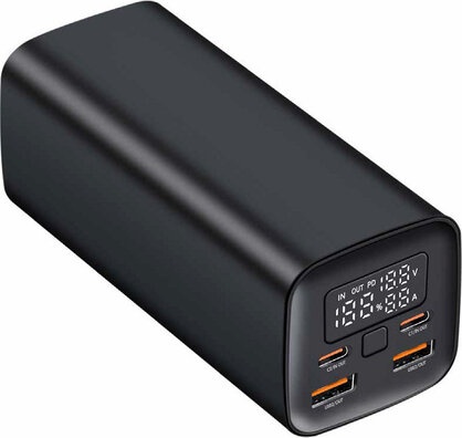 Power Bank 20.000 mAh (2 x USB-C, 2 x USB-A, zwart)