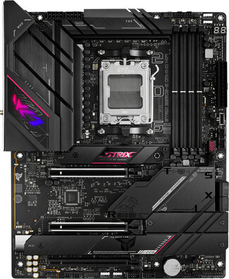 Socket AM5 : ROG STRIX B650E-E GAMING WIFI (DDR5, 4 x M.2, DisplayPort)
