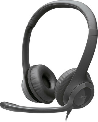 H390 Stereo Headset (USB-C, zwart)
