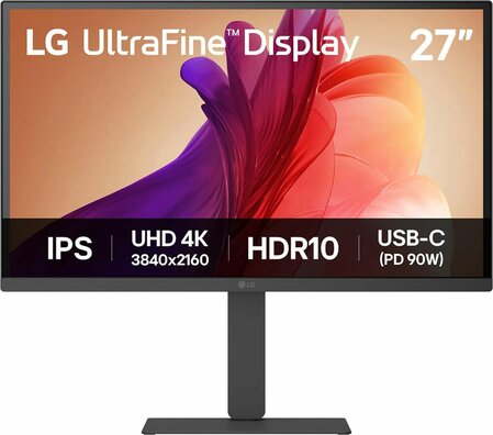 UltraFine 27U730A-B LED 27", 3840 x 2160 4K, IPS, HDR10, 5 ms, 2 x HDMI, DisplayPort, speakers