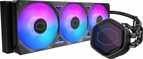 ML 360 Atmos II Pixel LED ARGB Waterkoeling (wit)