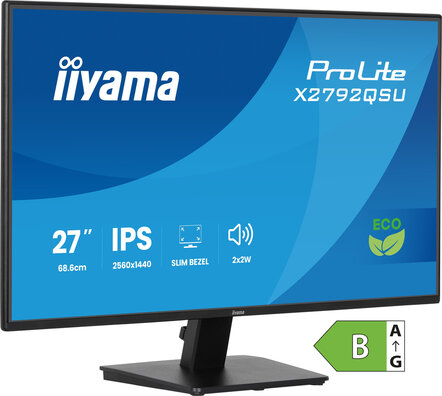 Prolite X2792QSU-B1 IPS 27", 2560 x 1440 120 Hz, USB-Hub, 80.000.00